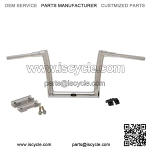 1-1/2" Touring Strip Handlebar 10" Rise Chrome 0601-5197