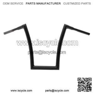 1 1/2" Strip Handlebars 17" Rise Black Flat 0601-4891