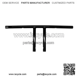 1" Old School EZ Rider Handlebars 10" Black LA-7382-10B