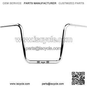 1-1/4 in. Twin Round Handlebars Chrome LA-7324-14C