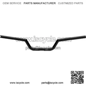 1in. Handlebars 1" Black LA-7332-01B