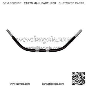 Wild 1 1 1/4in. Chubby Handlebar Springer Beach Bar - Black WO551B