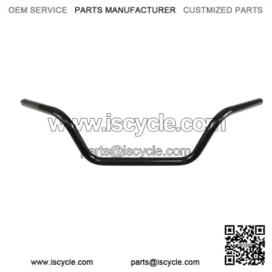 1in. Handlebar Black Buckhorn Low Bend