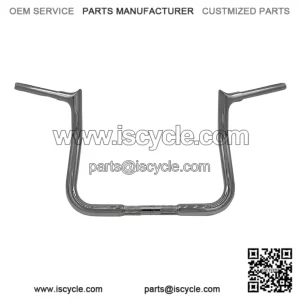 Inc. 1-1/4" EZ Install Pointed Top Handlebar 11" Chrome 905011