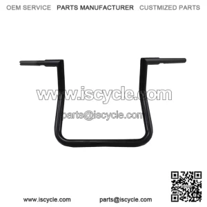 1-1/4" Twin Peak Challenger Handlebar 10" Black LA-7368-10B