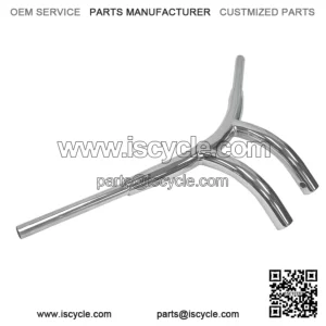 1 1/2in. T-Bar Handlebar Chrome Super Radius Bend