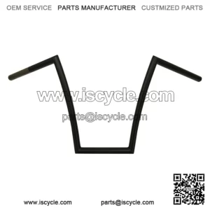 1" Stripper Handlebars Flat Black 0601-2549