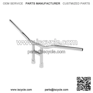 1" Handlebars Slotted Chrome 6220-1056