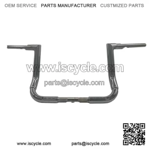 Inc. 1-1/2" EZ Install Flat Top Handlebar 12" Chrome 605012