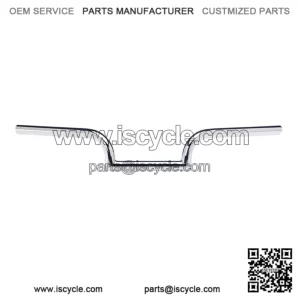 1" Handlebars Slotted Chrome 6013-1056