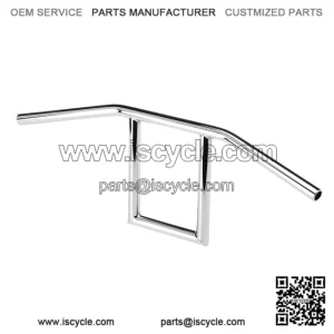 1" Handlebars Slotted Chrome 6006-1056