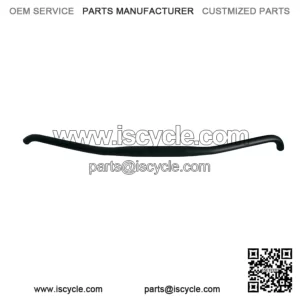 Tapered Handlebars Race Bend - Gunmetal TB-R-BLK