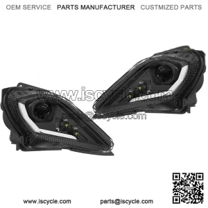 For YAMAHA YFZ 450 RAPTOR 250 350 700R LED Headlights Set Head Lamps Turn Signal