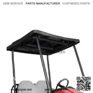 Club Car XRT 1550, Black Canopy Top Kit
