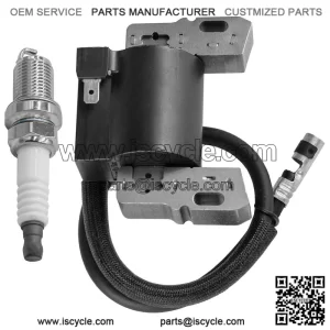 Ignition Coil with Spark Plug for John Deere LT166 LT170 LTR155 LTR166 - OEM #LG492341