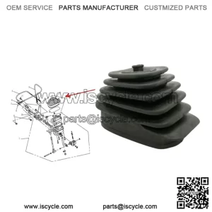 Rubber below CFMOTO 500 X5 9010-320011