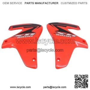 Radiator Shroud Set XR650 R 00-07 OEM Left Right Plastic Honda red