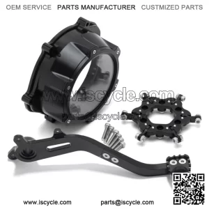For Honda TRX450ER TRX450R Billet  Lock Up Clutch Cover Kit fingers Brake Lever