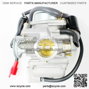 Electric Choke Auto 24mm Carb Carby Carburetor GY6 125 150cc Quad Bike ATV Buggy