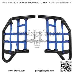 Aluminum Side Steps Nerf Bars Foot Guard Pegs For Yamaha Raptor 700 YFM700R