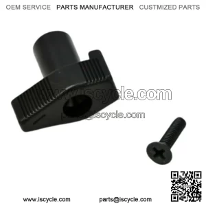 NEW OEM factory Yamaha YFZ450 fuel gas tank PETCOCK KNOB + SCREW 2004-2009