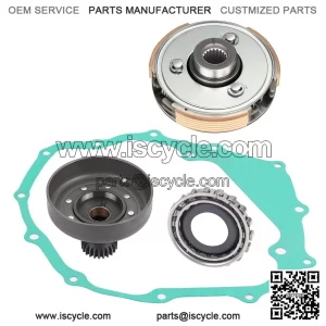 Honda Recon 250 Wet Clutch Kit (1997-2023) ?C Clutch Carrier & Drum Housing Assembly Fits TRX250TE/TM/TRX250EX/TRX250X ?C OEM 22500-HM8-A40 & 22400-HM8-A41