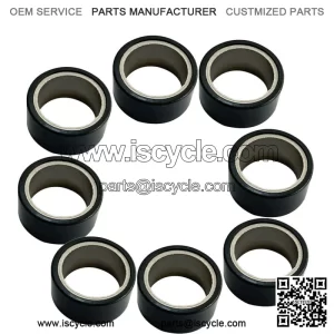 YAMAHA 2004-07 RHINO 660 PRIMARY DRY CLUTCH 18 GRAMS ROLLER WEIGHTS SET 8 PACK.