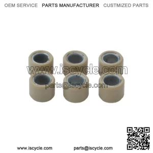(6pcs/set) Variator Weight Roller Clutch Pulley For GY6 50 139QMB Moped 16X13mm