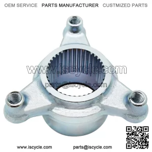 Rear Brake Rotor Hub Disc Disk Flange for Honda TRX450R 2004-2005 43121-HP1-000 (For: Honda)