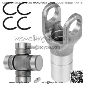 Rear Propeller Shaft Yoke with U-Joint for Kawasaki Mule SX KAF400 2017-2025