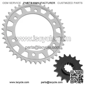 Front Rear Drive Chain Sprocket for Husaberg FC501 1994 / FC600 1994