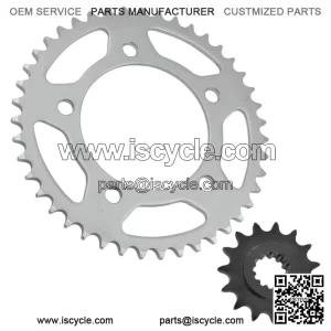 Front Rear Drive Chain Sprocket for Honda CB650R ABS 2019-2021 23801-MJE-D00