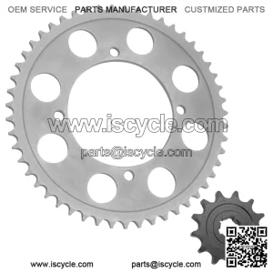 Drive Chain Sprockets For Kawasaki KLX140L 2008-2009 2011-2023 42041-005