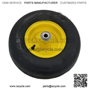 TCA26303 Front Tire & Wheel Assembly 13x5-6 Smooth Tread for Great Dane