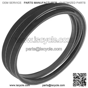 66.25-Inch 1/2" Thick Pump Drive Belt Replacement for Bad Boy (Part #041-6400-00)