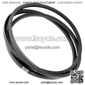 87.25-Inch 1/2" Thick Transmission Belt Replacement for John Deere (Part #M40223, M82721)
