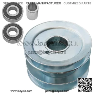 48" Deck Double Pulley Assembly for Cub Cadet 2518-48 GT2186-48 GT2521-48 301