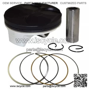 Honda Piston Rings Ring Kit Pin Clips 06-07 CRF250 R, 07-17 CRF250 X CRF250 T128