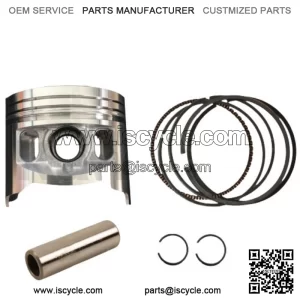 2002-2009 KAWASAKI KLX110 PISTON KIT COMPLETE (PISTON, PIN, RINGS, CIRCLIPS)