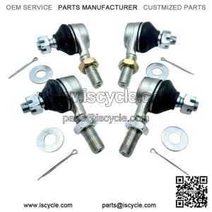Heavy Duty Chromoly Tie Rod Ends End Left Right Kit YFZ450 Raptor 700 700R