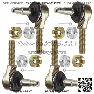 Tie Rod End Kit for Yamaha Quad 450 YFZ450 YFZ-450 YFZ 450 2004 2005 2 Sets
