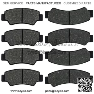 Brake Pad Set For CFMoto CFORCE 600 800 ZFORCE 500 1000 Semi-Metallic (For: CF-Moto)