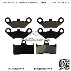 Front Rear Brake Pads for CFMoto 500CC 600CC X5 X6 X8 U5 ATV UTV Shineary 6 Pcs