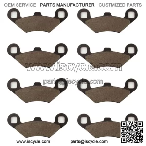 Front and Rear Brake Pads For ATV Polaris Sportsman 800 EFI X2 2007-2009