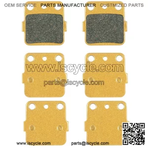Front and Rear Brake Pads FA84 for Honda FourTrax Sportrax &Yamaha Raptor 350