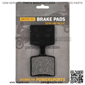 Brake Pad Set Yamaha Sidewinder LTX MTX RTX SR Viper Rear Semi-Metallic (For: Yamaha)