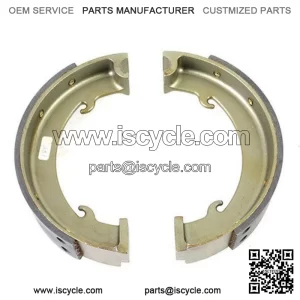 Indian Rear Brake Shoe Set Steel fits Harley Davidson