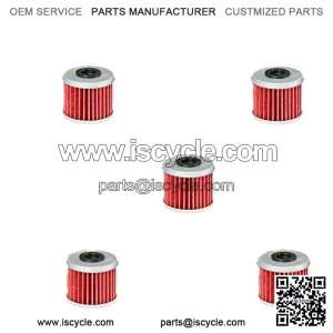 Honda TRX450R TRX450ER HiFlo Oil Filter HF116 TRX 450R 450ER - Pack of 5