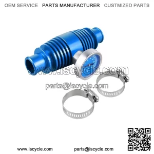 Inline Radiator Water Cooler W/ Temperature Gauge For Yamaha YFZ450/R/SE YFZ450X