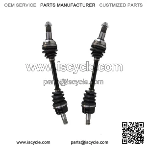 Front CV Axle Shafts Pair 2 for Yamaha YFM700 Grizzly FI 4x4 Auto YFM700K Kodiak (For: Yamaha)